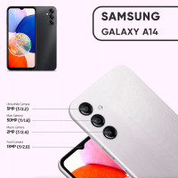 گوشی موبایل سامسونگ مدل Galaxy A14 دو سیم کارت رم 4 گیگابایت